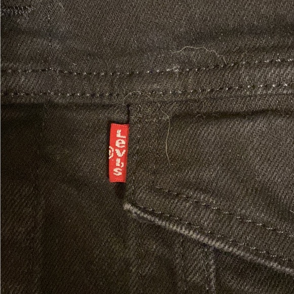 Black Levis Denim Jacket - Picture 1 of 3